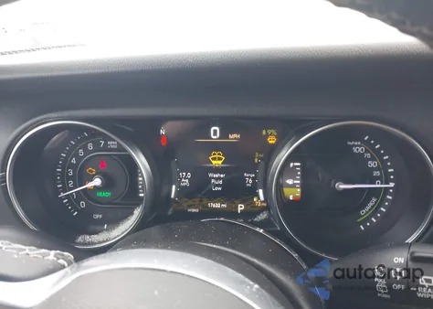 2021 Jeep Wrangler 4Xe Unlimited Sahara 4X4 from USA, damaged, VIN 1C4JJXP65MW847586